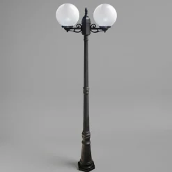 Farola exterior globo "GEMINI" - 2xE27 - 2,20 m - IP44