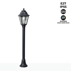Farola LED de exterior FUMAGALLI