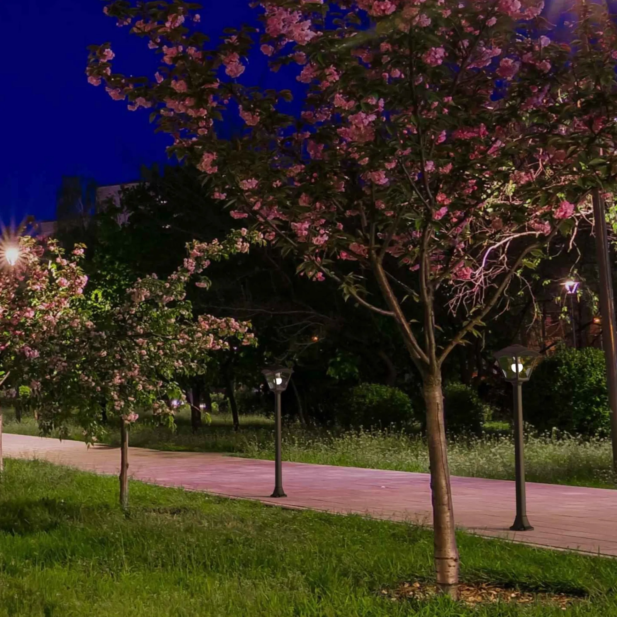 Farola LED exterior FUMAGALLI "Giaffa/Roby" - 94,5 cm - IP55