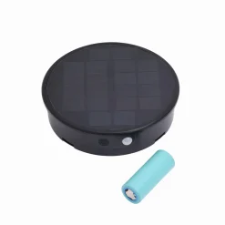 Farola solar de jardín aplique de pared "BISSO/ROSETTA" con sensor PIR - 2 modos de funcionamiento - 4000K