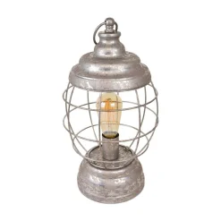 Farol de metal para mesa o colgado "ADID"