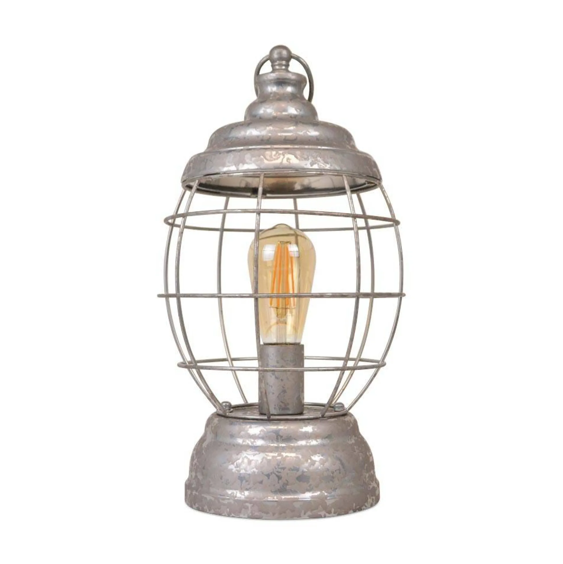 Farol de metal para mesa o colgado "ADID"