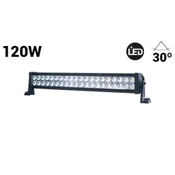 Faro LED 4x4 todoterreno - 120W - 10-40V DC - 22 Pulgadas - 8.000 lm - Ángulo 30º