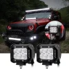 Faro LED 4x4 todoterreno - 18W - 10-40V DC - 4 Pulgadas - 1500 lm - Ángulo 30º