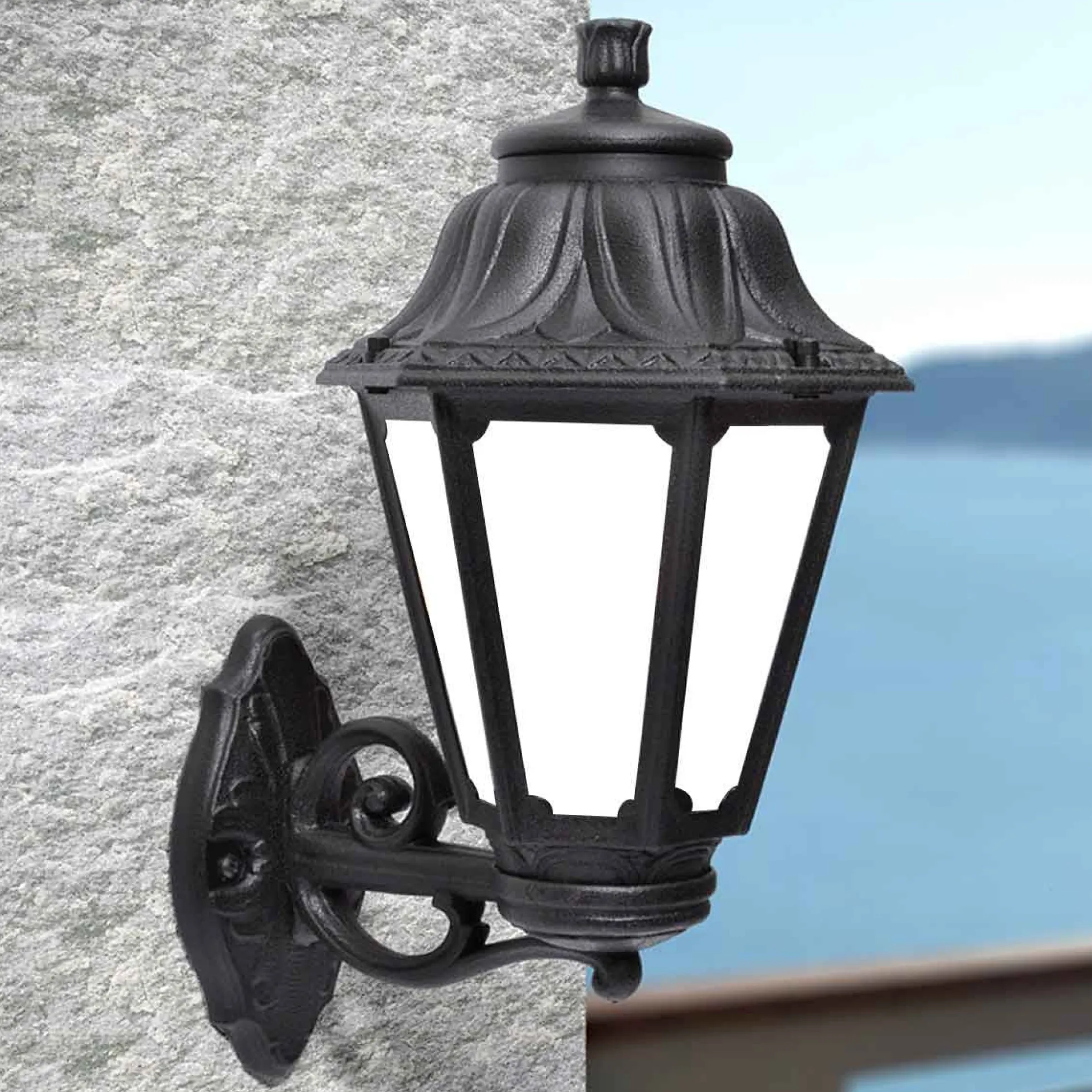 Farol exterior Aplique de pared -FUMAGALLI "BISSO/ANNA" - E27 - IP55