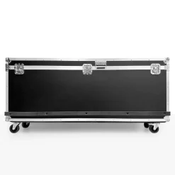 Flight Case para Tótem LCD DLS43 - con Foam, Ruedas y Asas – Transporte Seguro en Ferias y Eventos