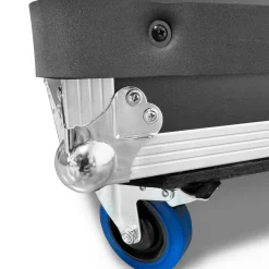 Flight Case para Tótem LCD DLS43 - con Foam, Ruedas y Asas – Transporte Seguro en Ferias y Eventos