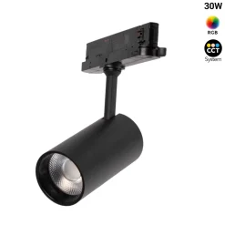 Foco carril trifásico LED RGB + CCT - 30W - Mi Light