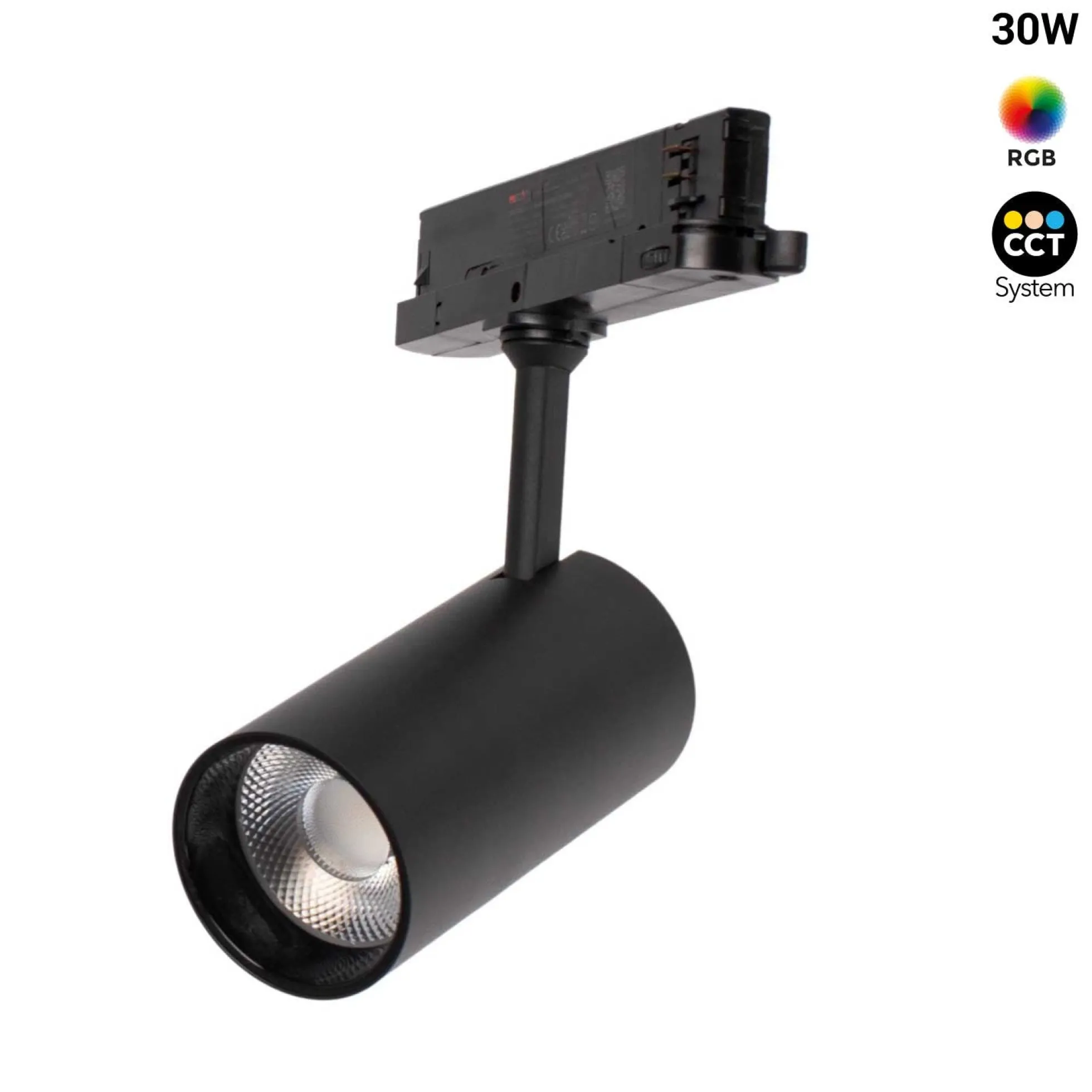 Foco carril trifásico LED RGB + CCT - 30W - Mi Light