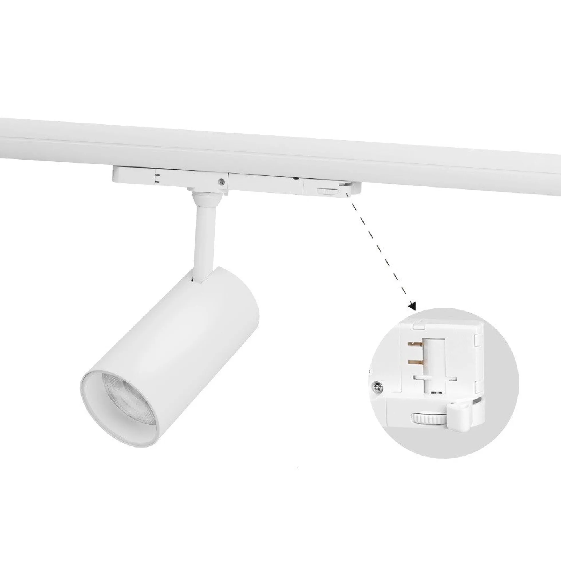 Foco carril trifásico LED RGB + CCT - 30W - Mi Light