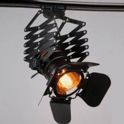 Foco carril trifásico orientable y extensible "Cinema" - E27