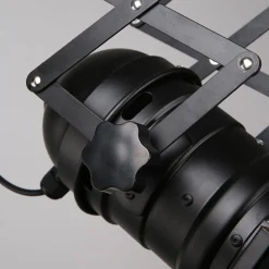 Foco carril trifásico orientable y extensible