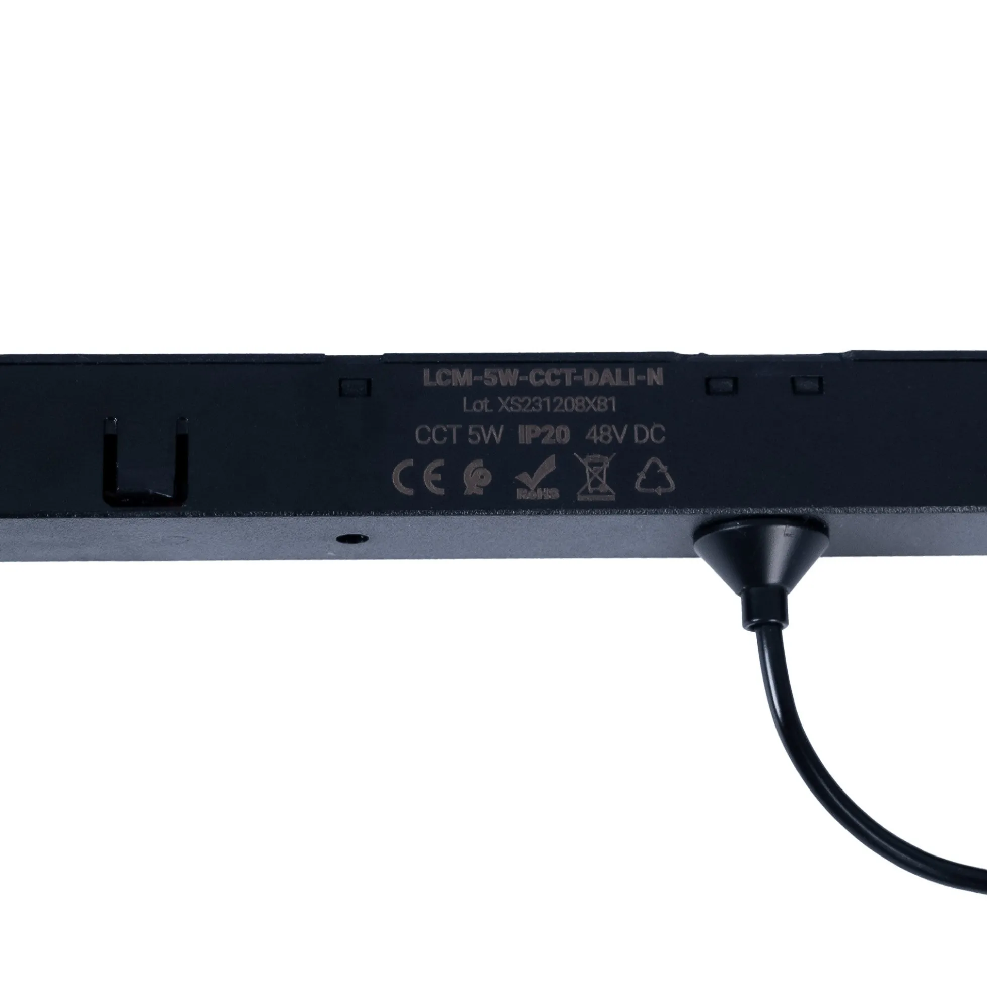 Foco de suspensión LED para carril magnético 48V - 5W - DALI-2 regulable