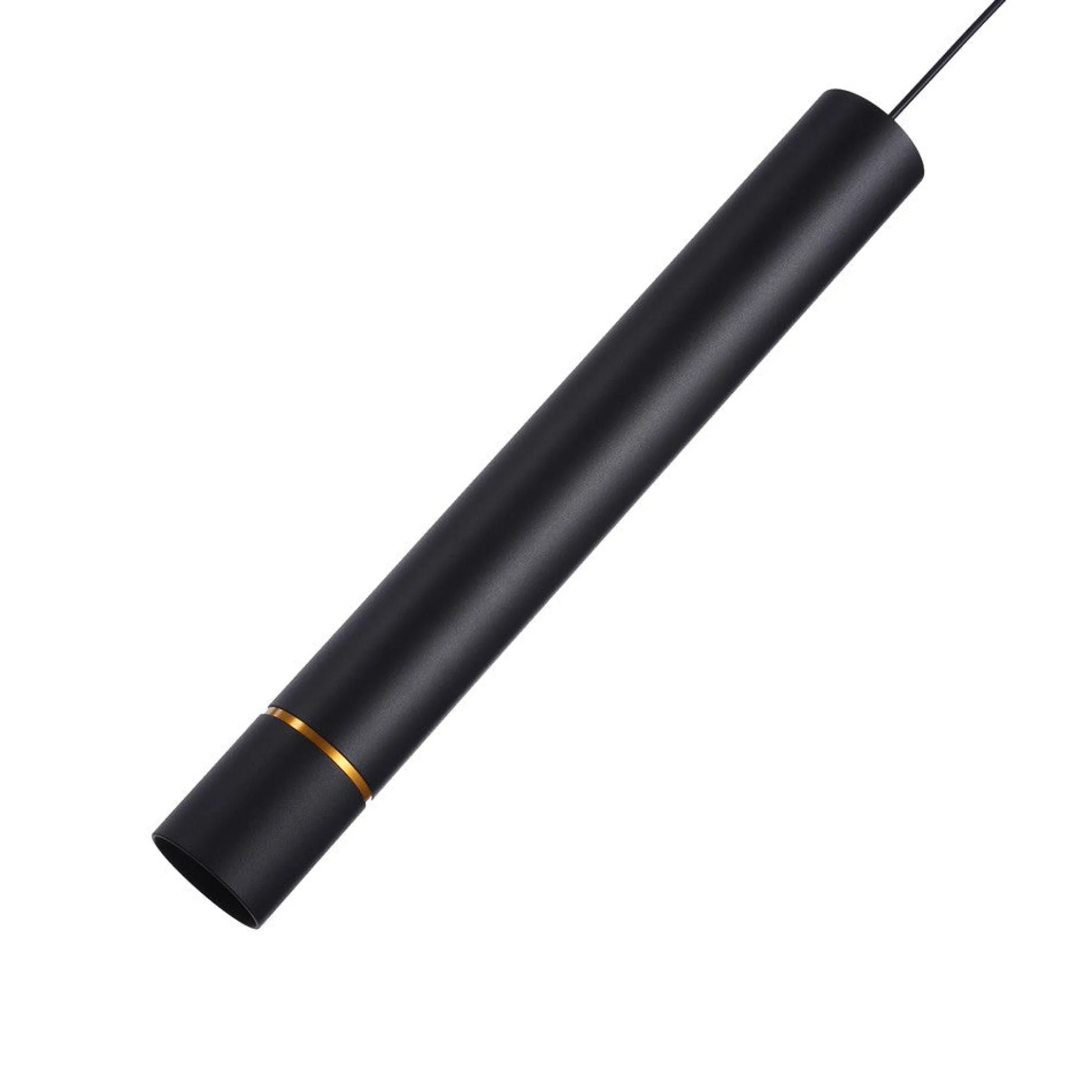 Foco de suspensión LED para carril magnético 48V - 8W - Línea dorada