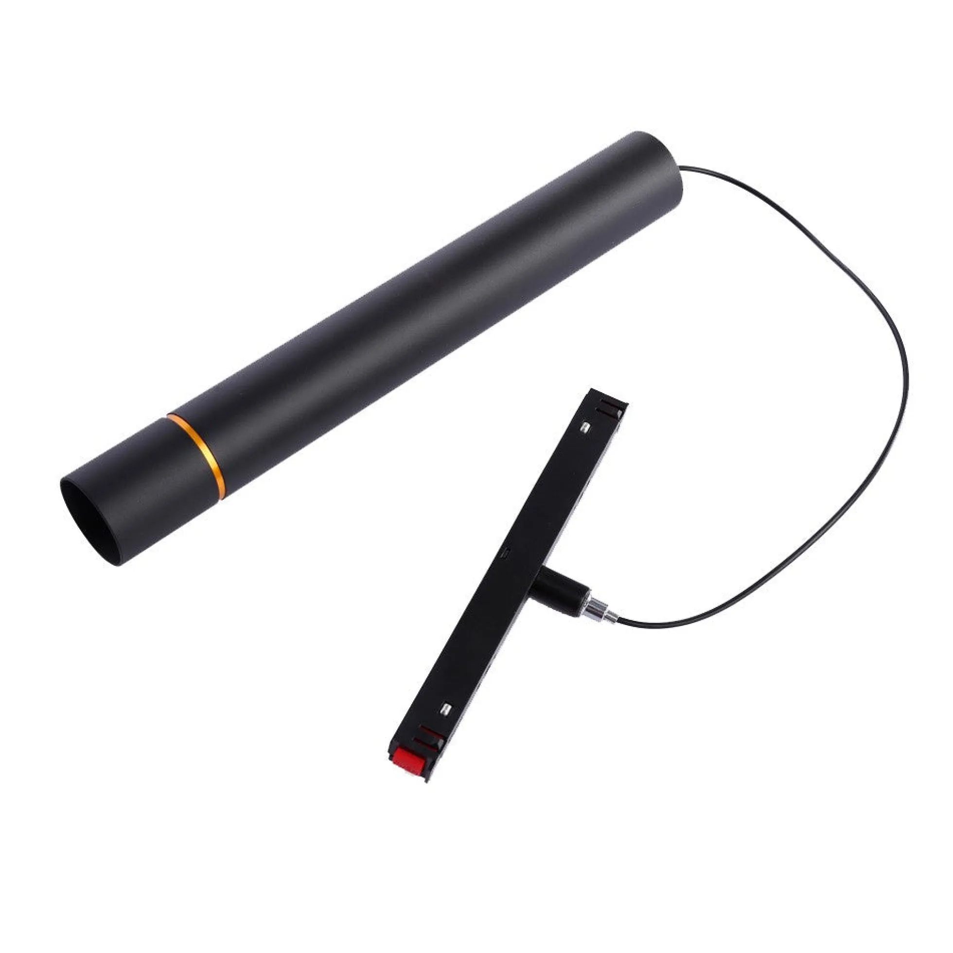 Foco de suspensión LED para carril magnético 48V - 8W - Línea dorada