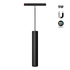Foco de suspensión para carril magnético 48V - CCT - 9W - RF 2.4GHz -  Mi Light