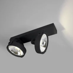Foco de techo doble orientable