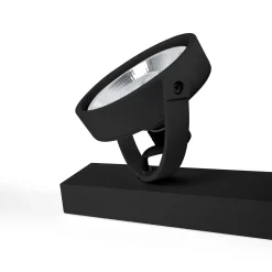 Foco de techo doble orientable