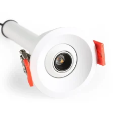 Foco de techo LED empotrable 3W - Extensible 120mm - Orientable - Chip OSRAM - 2700K