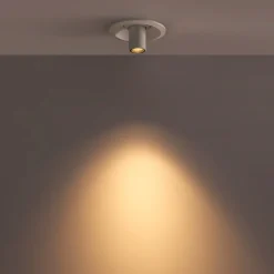 Foco de techo LED empotrable 3W - Extensible 120mm - Orientable - Chip OSRAM - 2700K