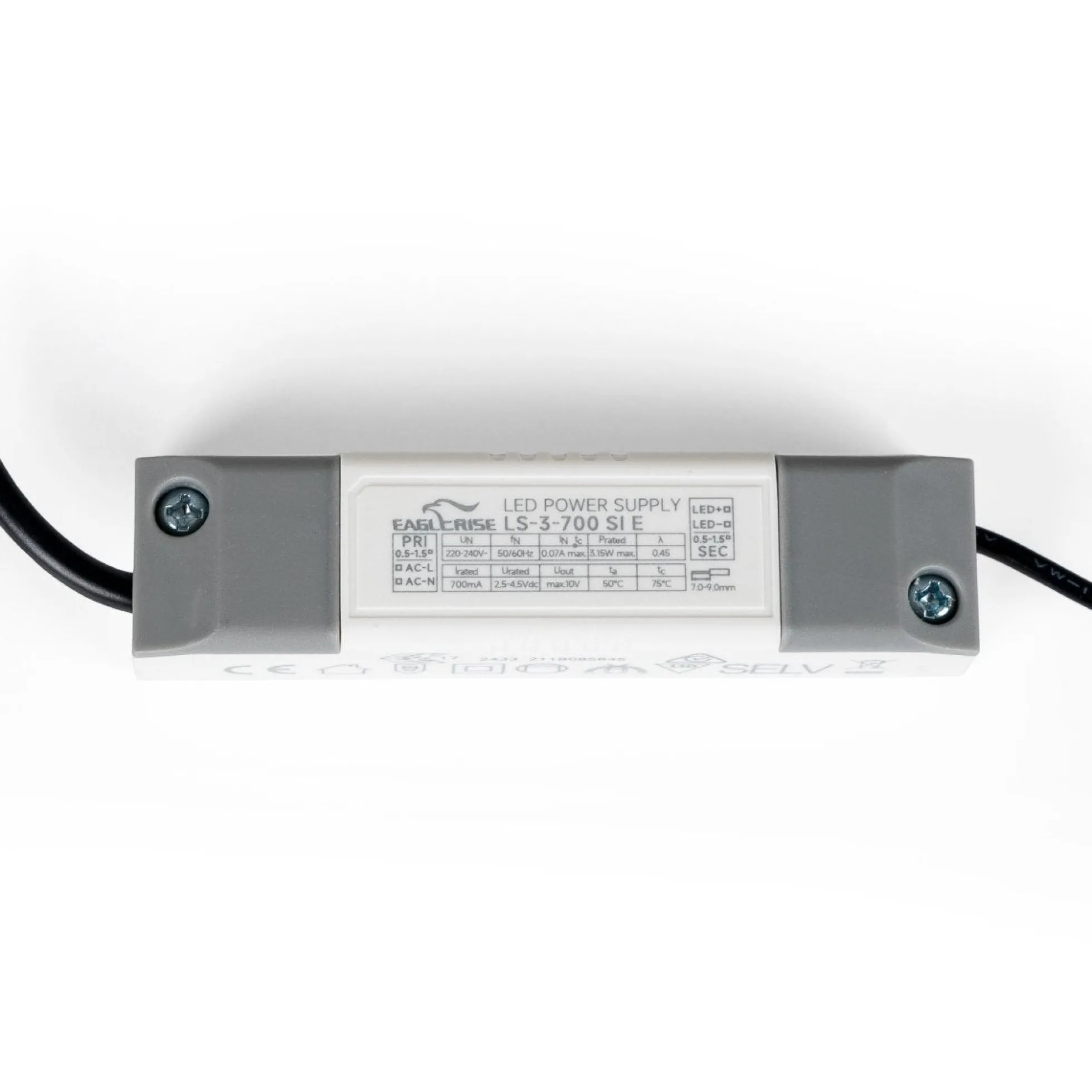 Foco de techo LED empotrable 3W - Extensible 120mm - Orientable - Chip OSRAM - 2700K