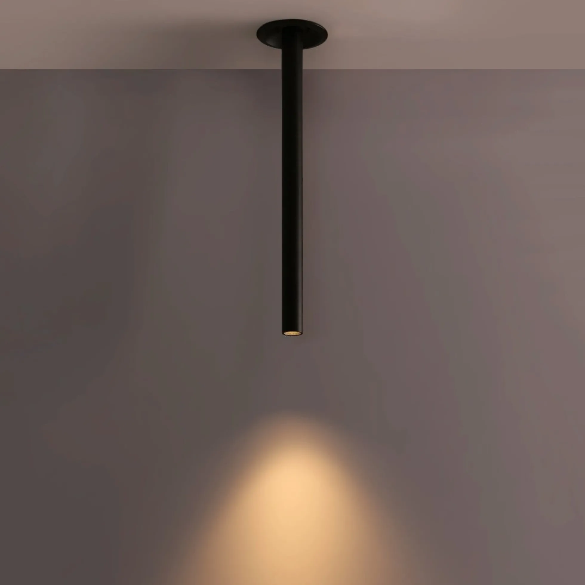 Foco de techo LED empotrable 3W - Extensible 300mm - Orientable - Chip OSRAM - 2700K