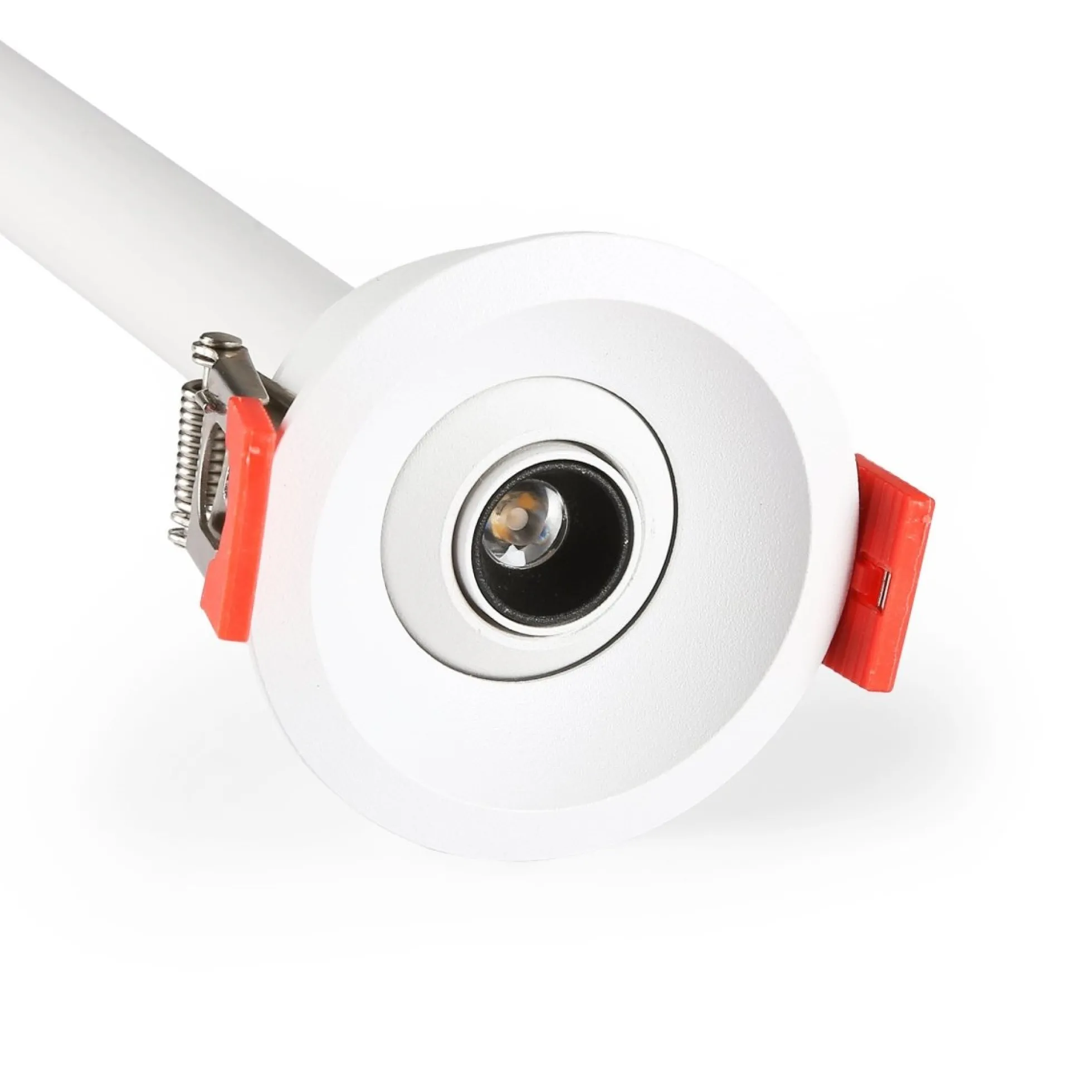 Foco de techo LED empotrable 3W - Extensible 300mm - Orientable - Chip OSRAM - 2700K