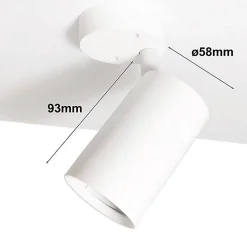 Foco de techo LED orientable - GU10