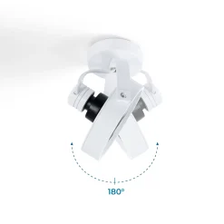 Foco de techo orientable 