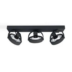 Foco de techo triple orientable