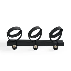 Foco de techo triple orientable 