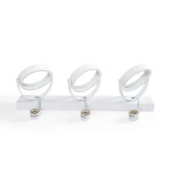 Foco de techo triple orientable 