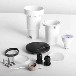 Foco empotrable en suelo LED FUMAGALLI CECI 90 2L GU10 3.5W