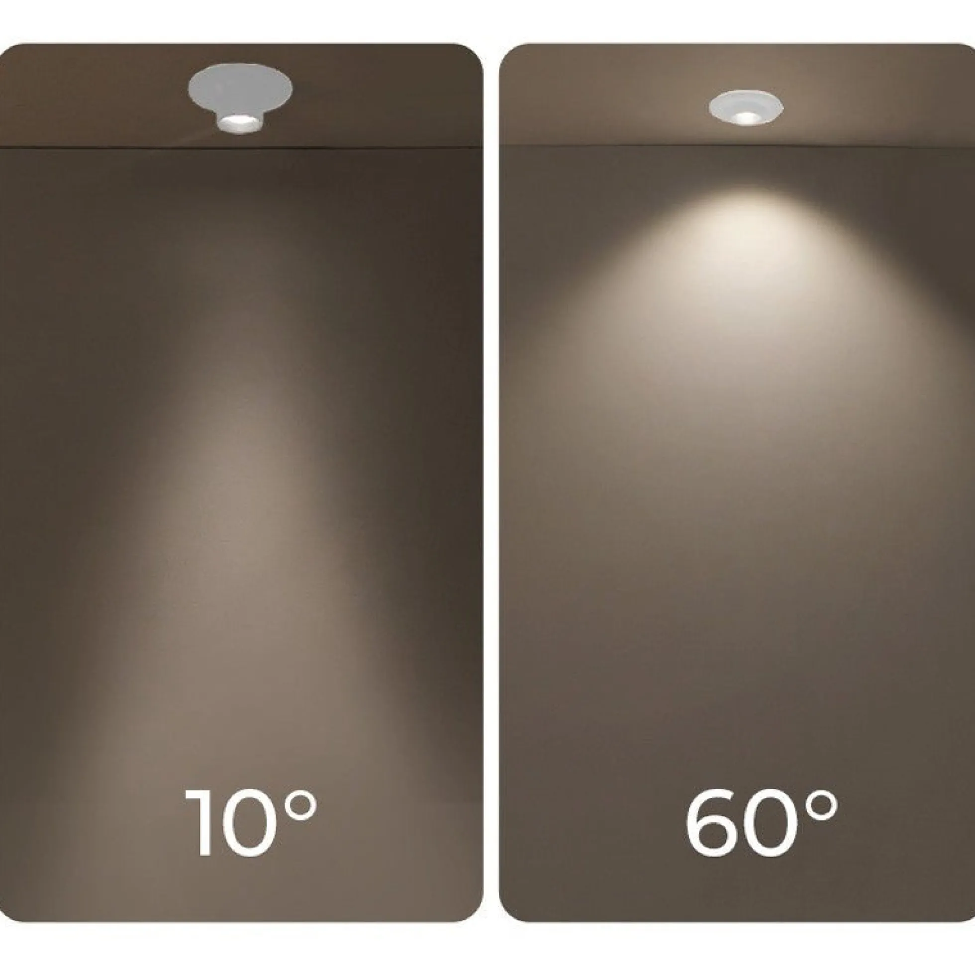 Foco empotrable LED con zoom - Orientable - Chip Cree - 2700K - 3W