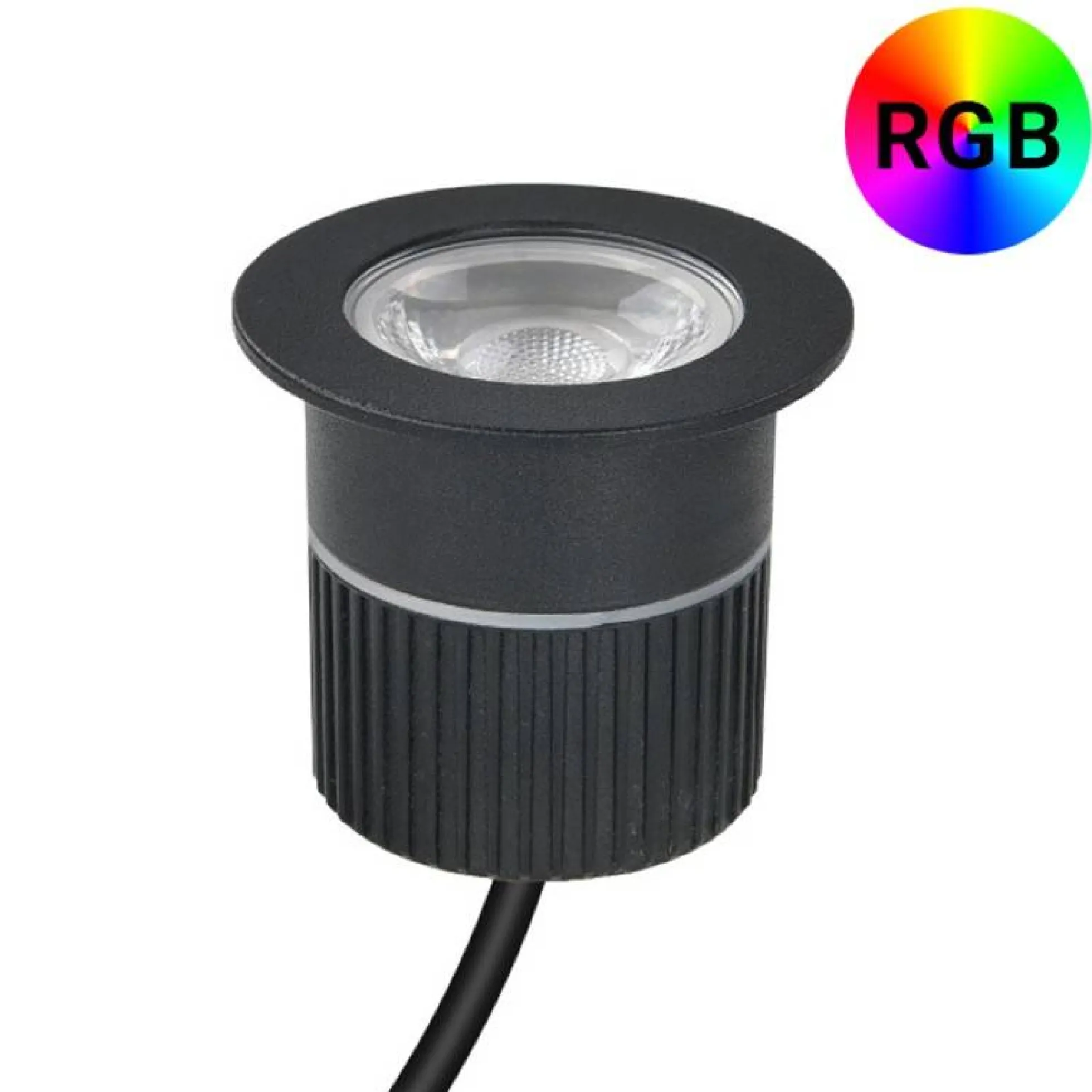 Foco exterior empotrable suelo RGB - 12V DC -9W - IP67