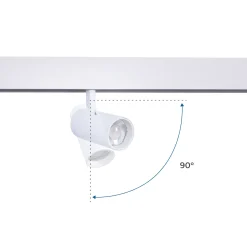 Foco LED CCT para carril magnético 48V - 6W - Mi Light