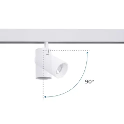 Foco LED CCT para carril magnético 48V - 12W - Mi Light