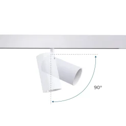 Foco LED CCT para carril magnético 48V - 25W - Mi Light