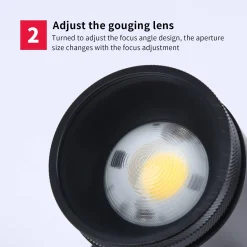 Foco LED COB empotrable y orientable con Zoom