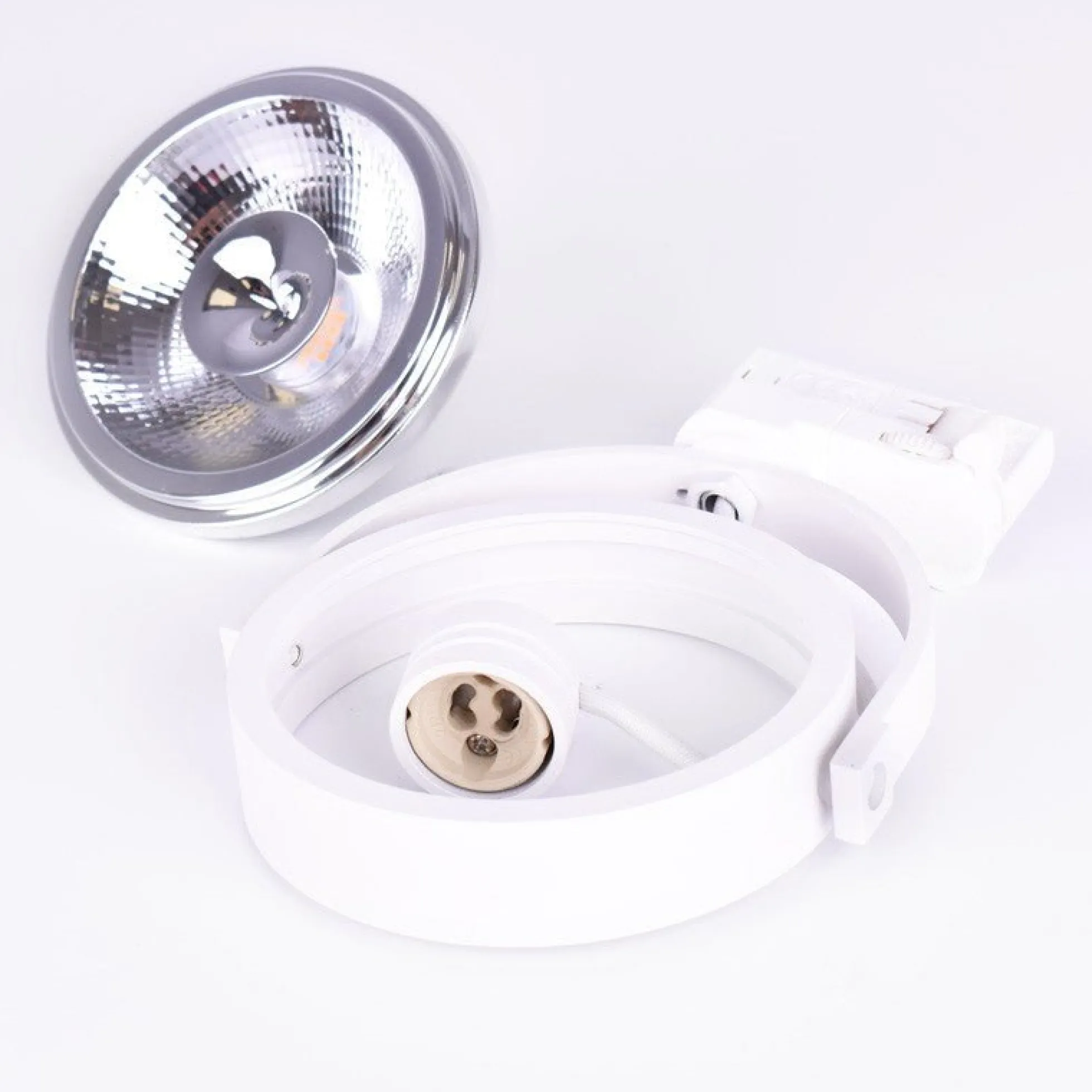 Foco Led de carril trifásico AR111 GU10
