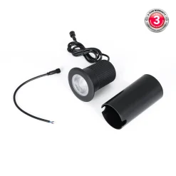 Foco LED empotrable en suelo - RGB - 12W - IP67 - 12VDC