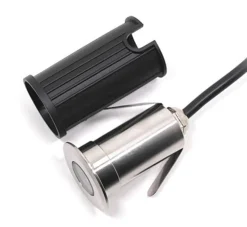 Foco LED empotrable en suelo - 1,5W - 12/24V DC - IP67 - Blanco Cálido