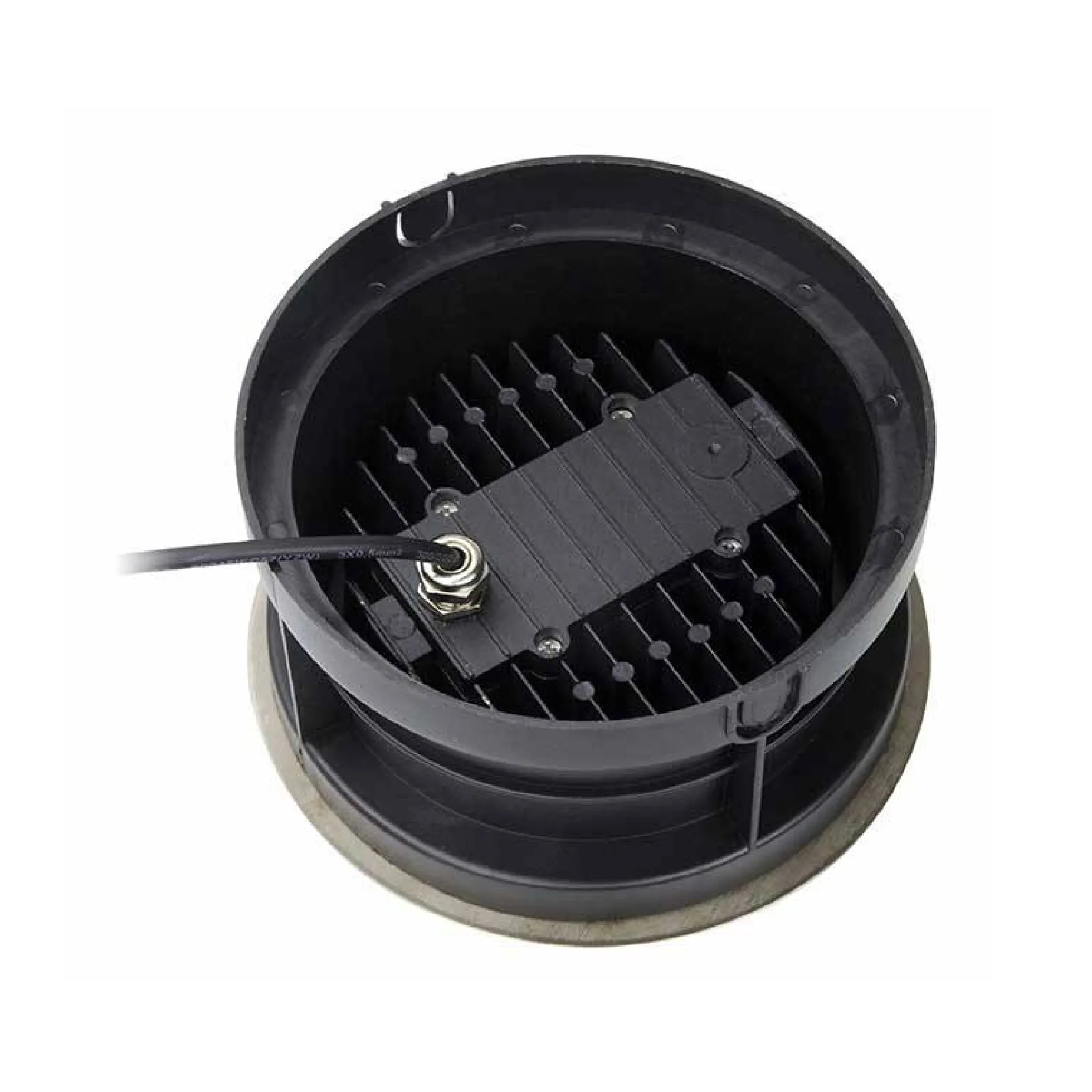 Foco LED Empotrable en suelo 18W 12V-DC IP67 Blanco cálido 3000K