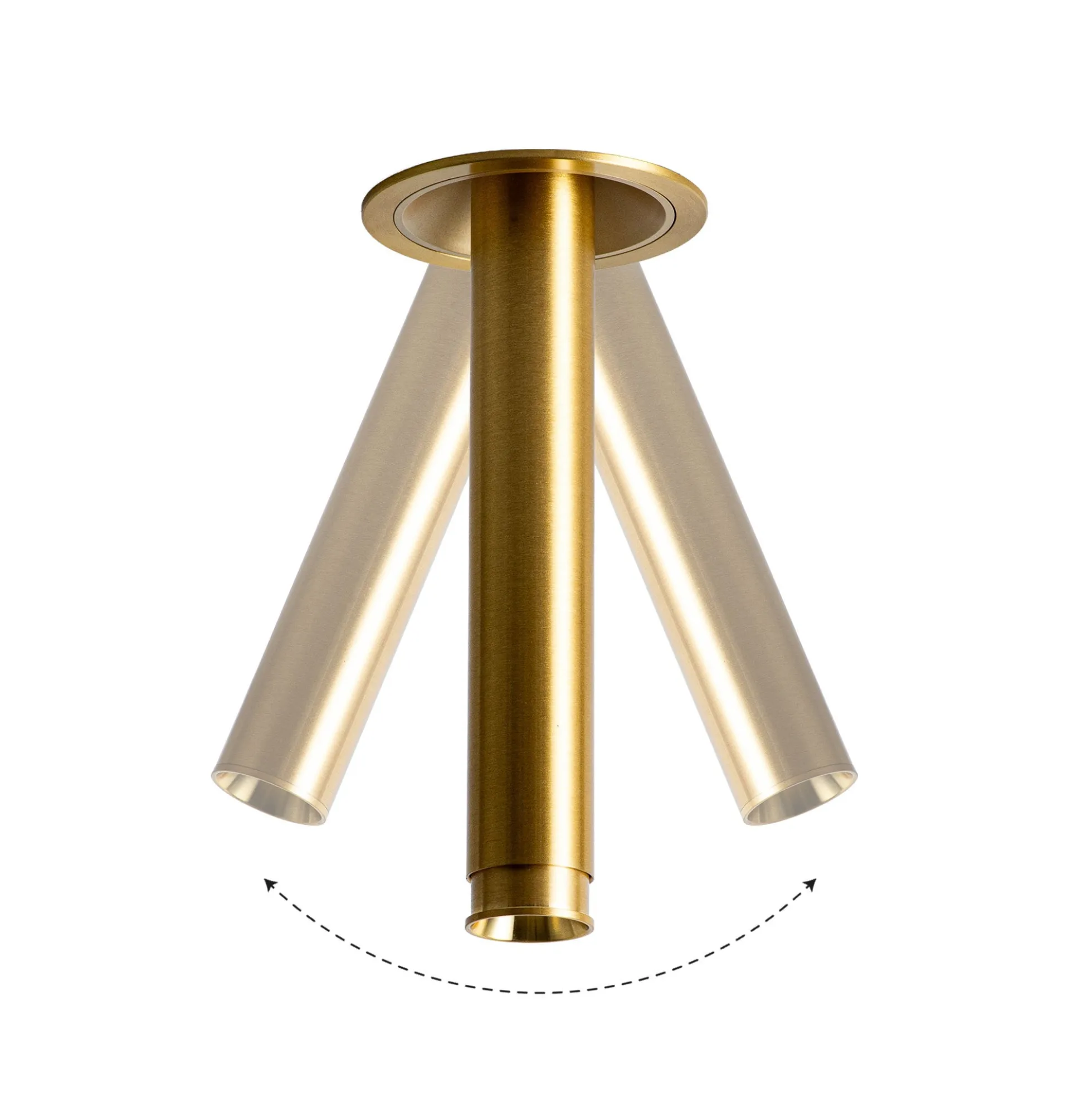 Foco LED empotrable orientable "ALAI" - Zoom - 200mm - 2800K - LED COB - chip Cree - 7W