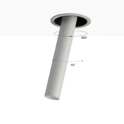 Foco LED empotrable orientable