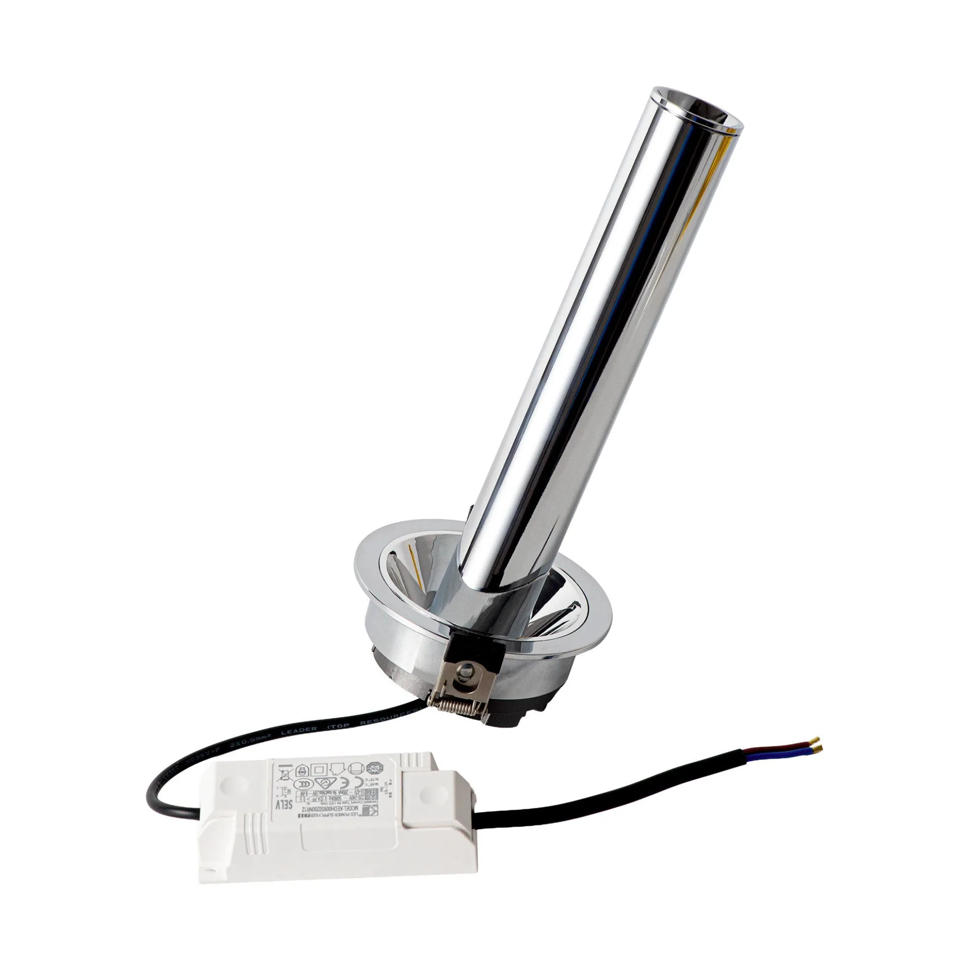 Foco LED empotrable orientable "ALAI" - Zoom - 200mm - 2800K - LED COB - chip Cree - 7W