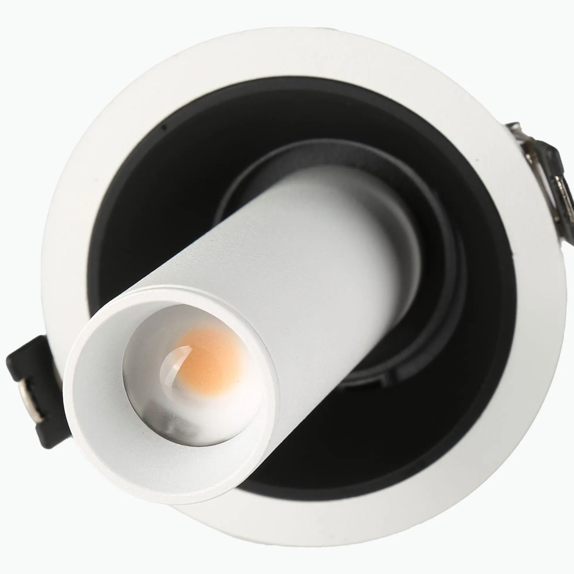 Foco LED empotrable orientable "ALAI" - Zoom - 100mm - 2800K - LED COB - chip Cree - 7W