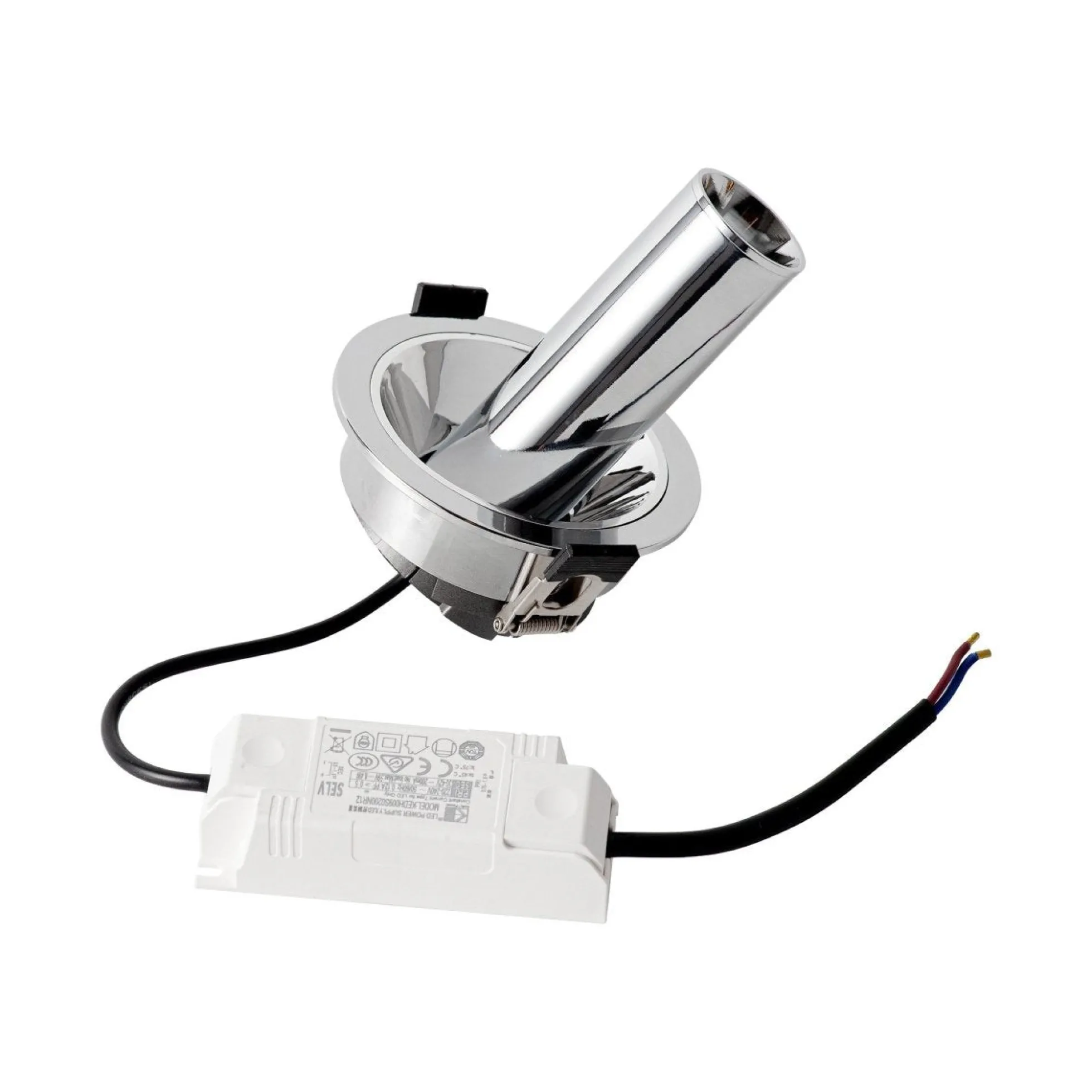 Foco LED empotrable orientable "ALAI" - Zoom - 100mm - 2800K - LED COB - chip Cree - 7W