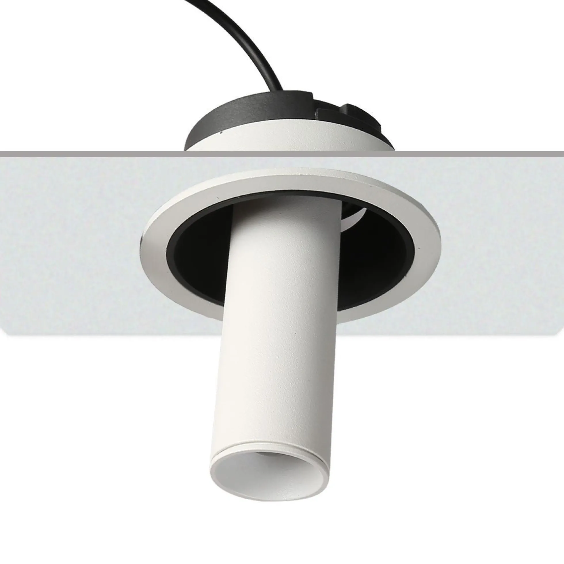 Foco LED empotrable orientable "ALAI" - Zoom - 100mm - 2800K - LED COB - chip Cree - 7W