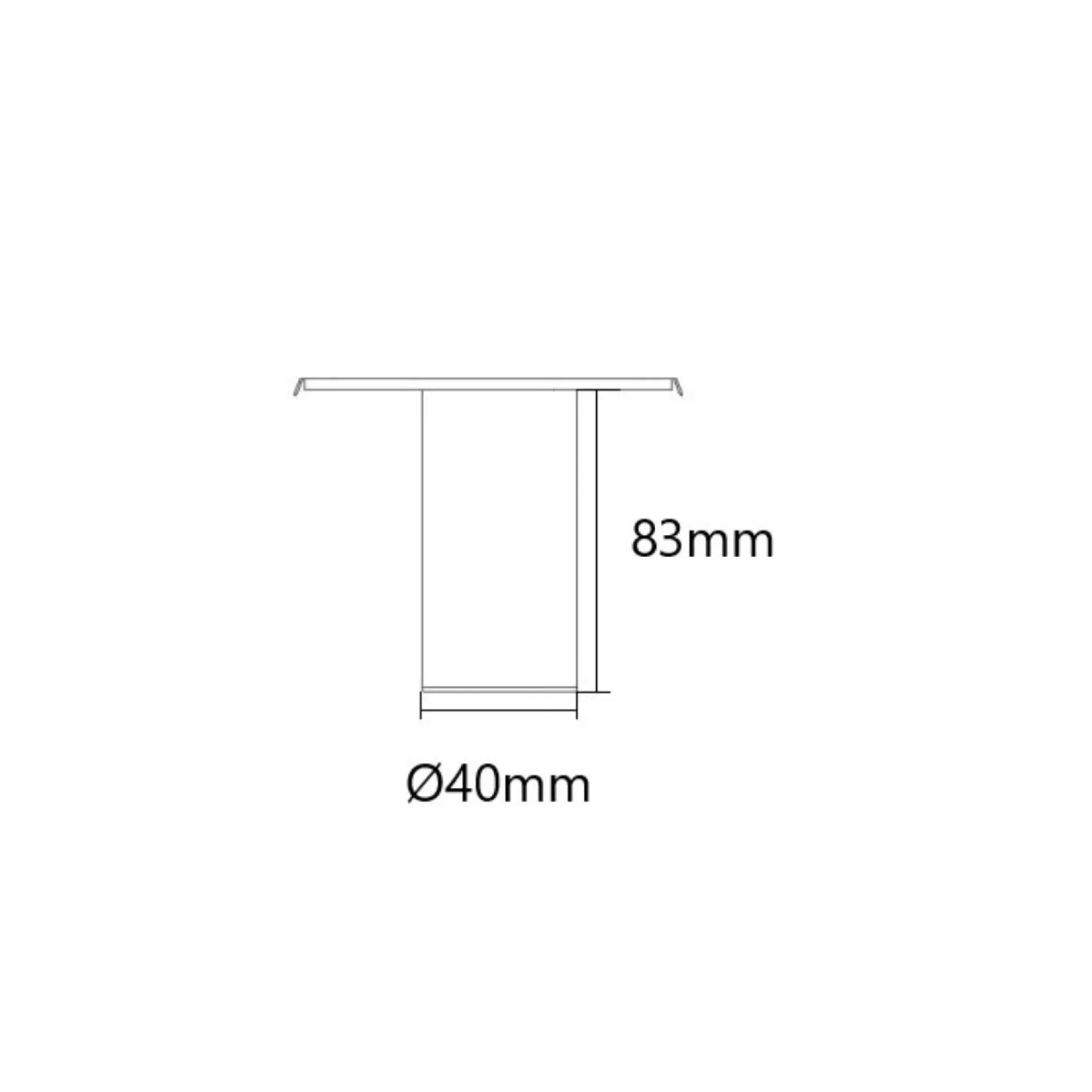 Foco LED empotrable orientable - 7W - Chip Cree - 24°